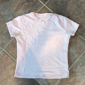 Light pink t shirt BRANDY MELVILLE made in Italy